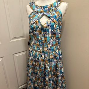 Wdw 50th anniversary Disney world dress blue nwt 1x